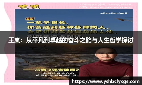 王岚：从平凡到卓越的奋斗之路与人生哲学探讨